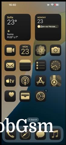 Customizing the homescreen and icons - Apple iPhone 16 review